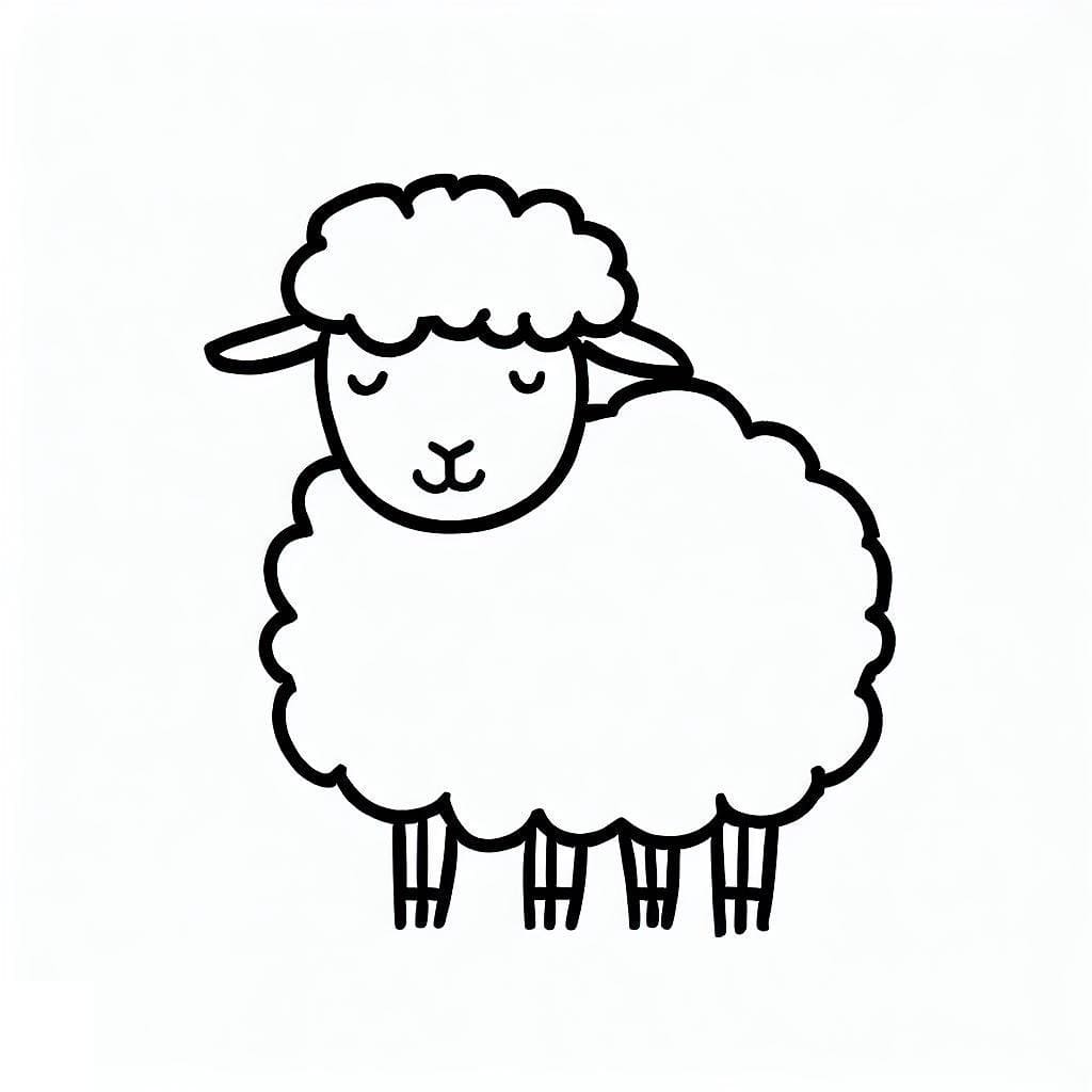 Drawing Sheep free