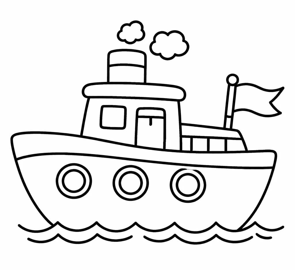 Drawing Ship And Boat