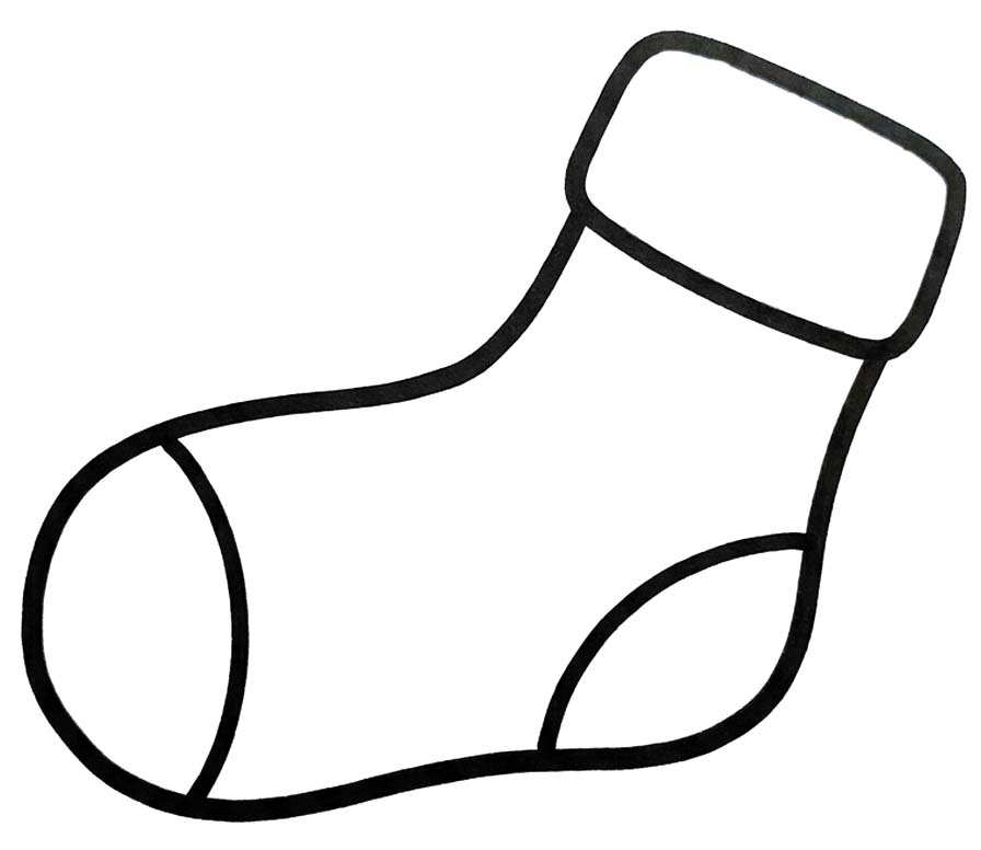 Drawing Sock Printable