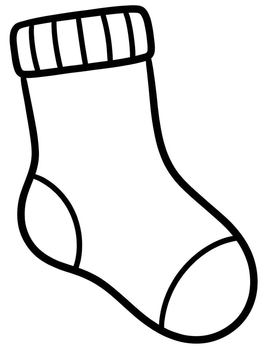 Drawing Sock Simple