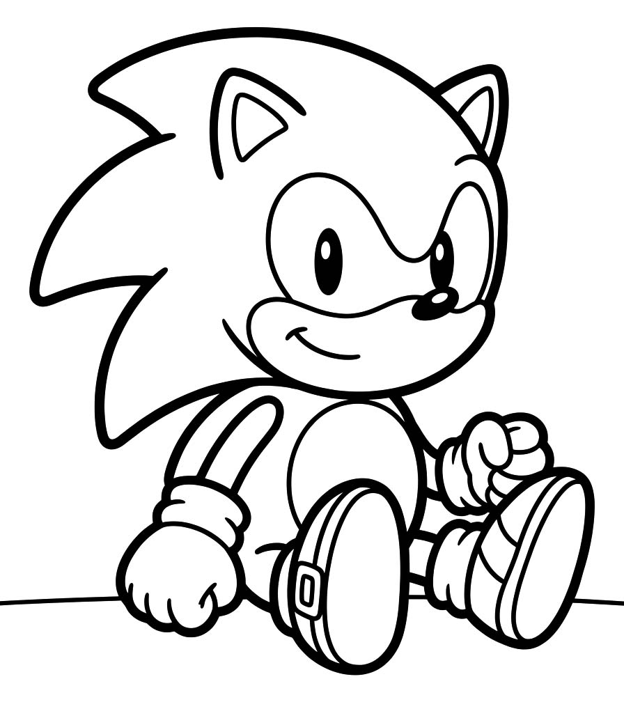 Drawing Sonic