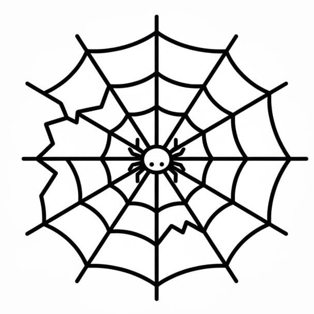 Drawing Spider Web Basic