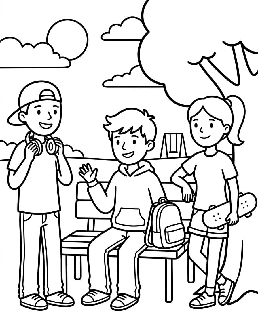 Drawing Teenage
