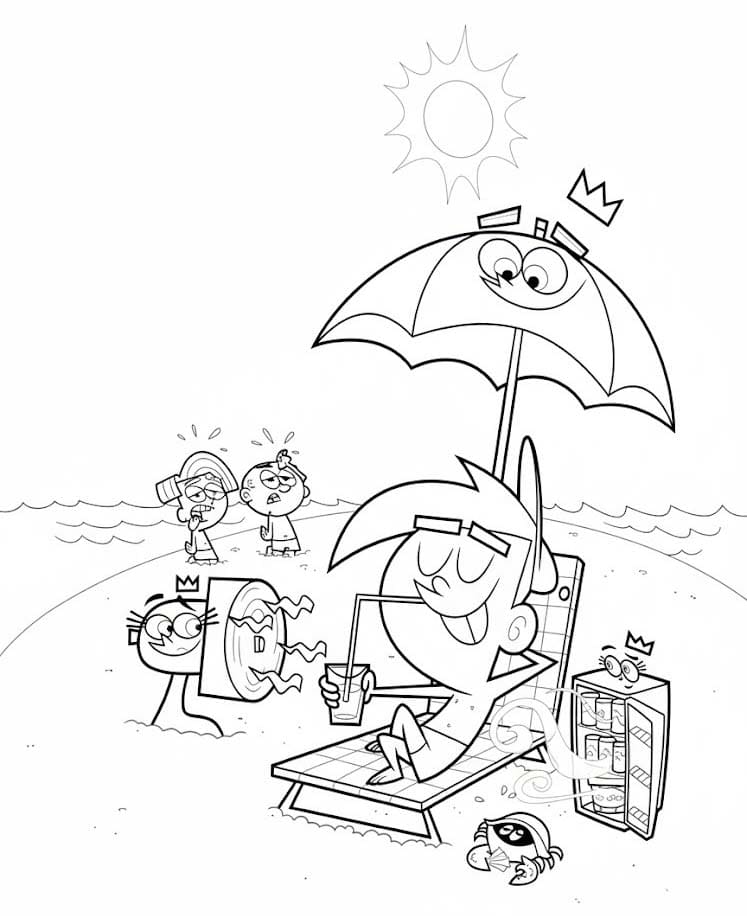 Drawing The Fairly OddParents simple