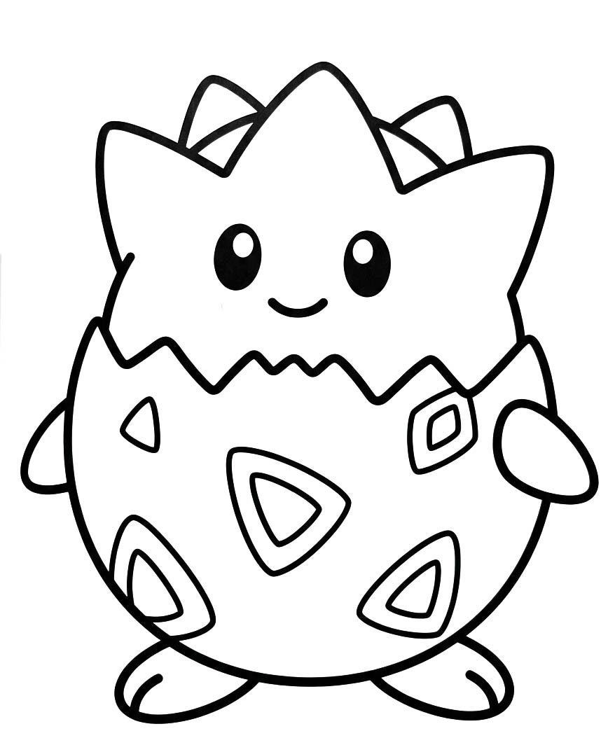 Drawing Togepi Basic
