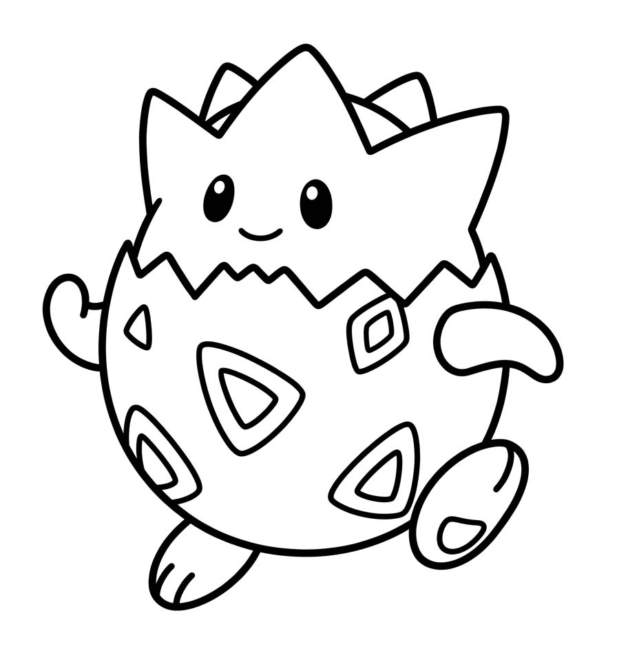 Drawing Togepi Easy