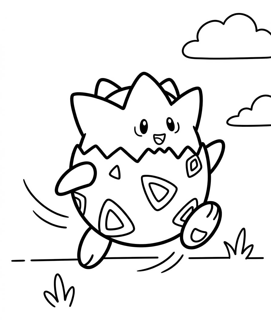 Drawing Togepi Simple