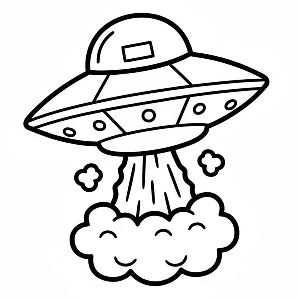 Drawing UFO Easy
