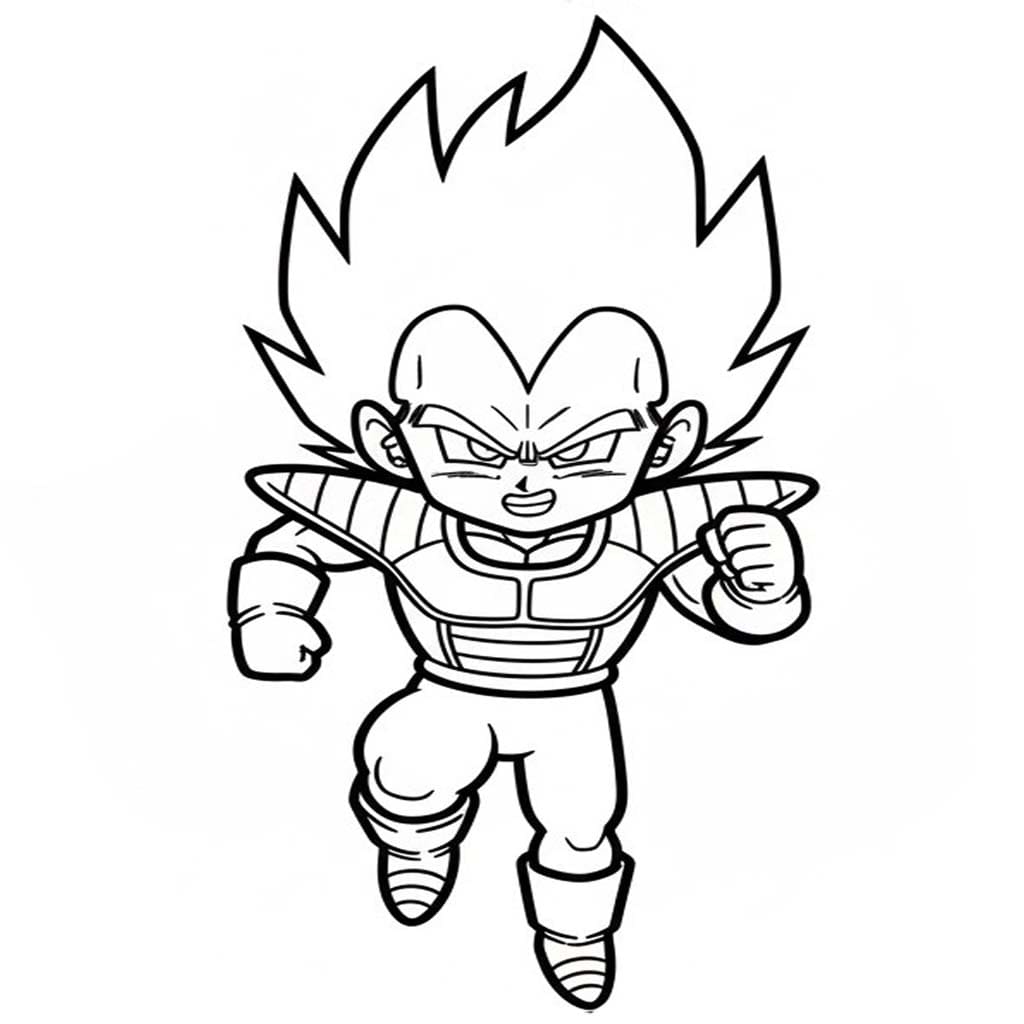 Drawing Vegeta