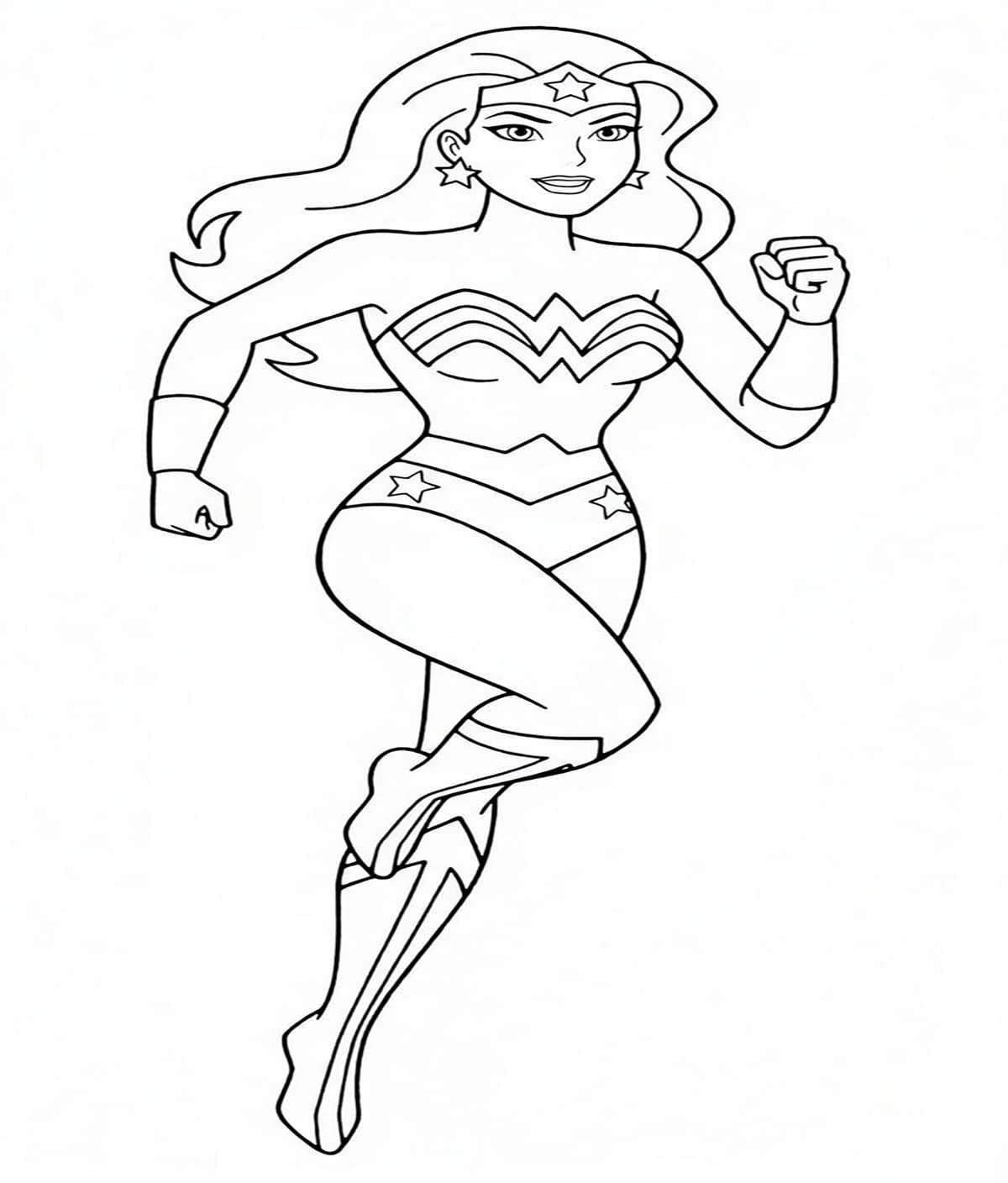 Drawing Wonder Woman Free