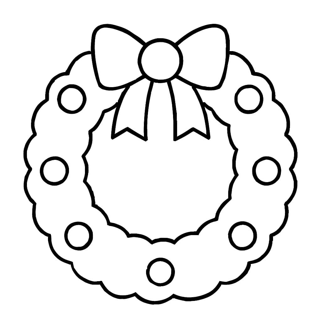 Drawing Wreath Simple