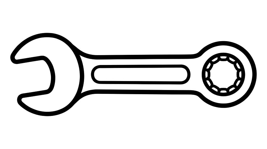 Drawing Wrench Printable