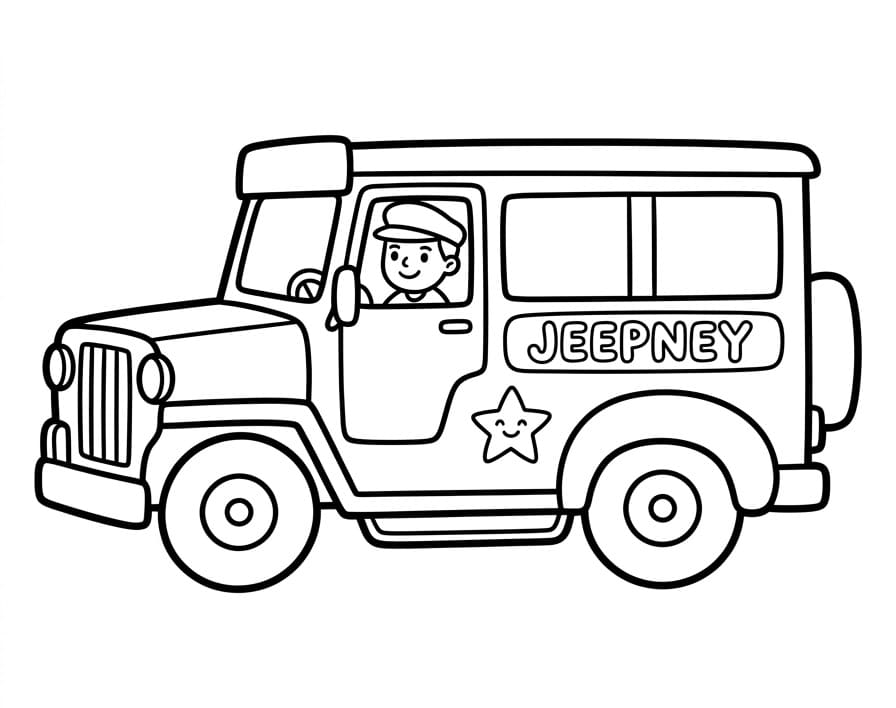 Driving Jeepney