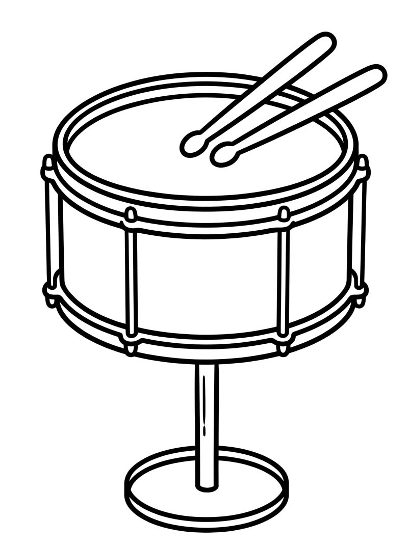Drum Free Printable