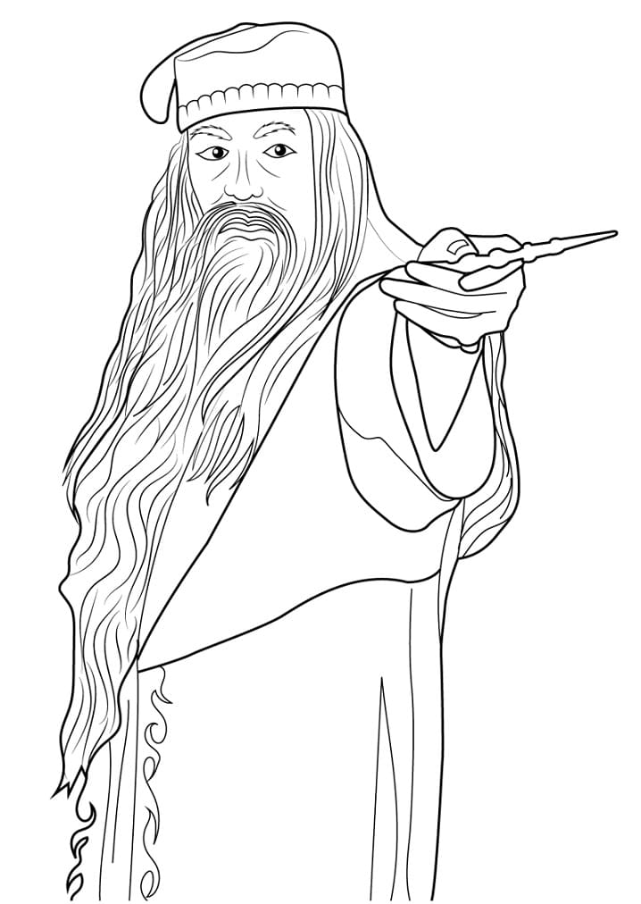 Dumbledore from Harry Potter