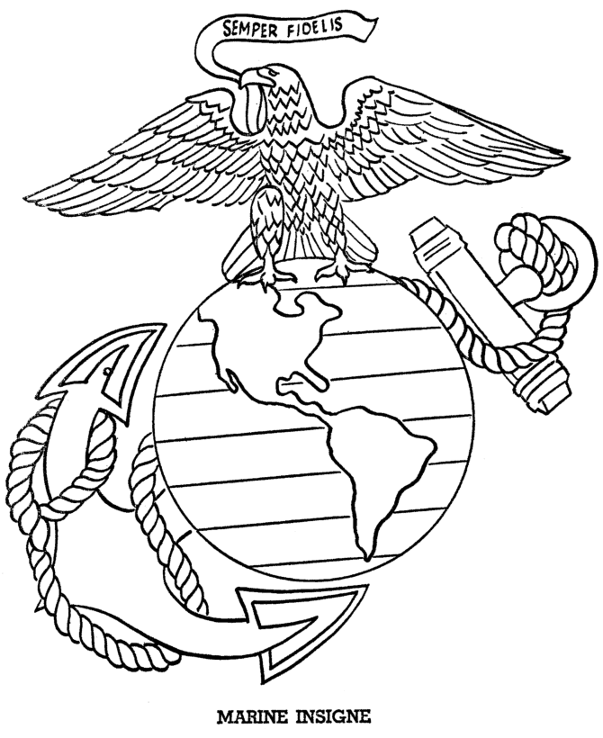 Eagle on a Earth Coloring Game Eagle on a Earth