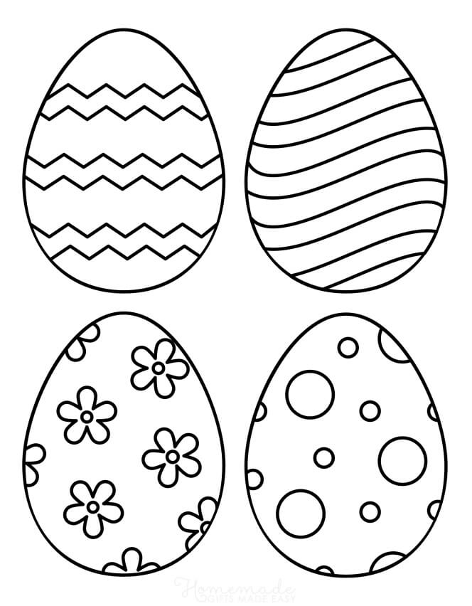 Easter Eggs 5 Coloring Game Easter Eggs 5