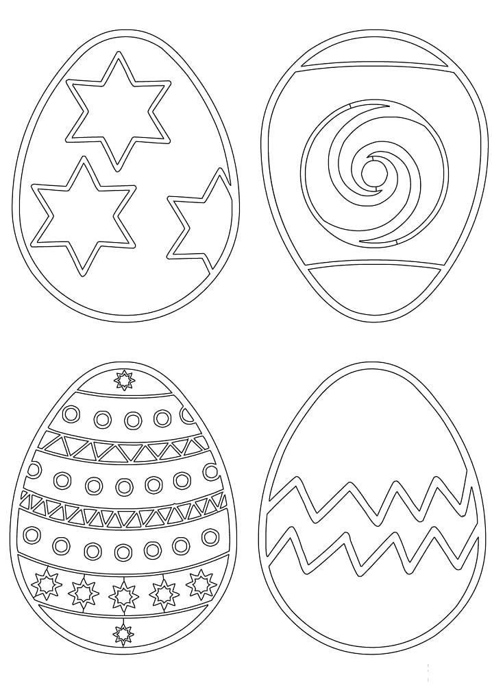 Easter Eggs Coloring Game Easter Eggs