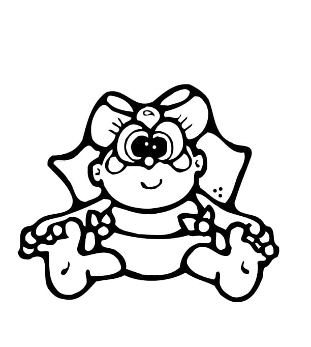 Easy Baby Girl Coloring Game Easy Baby Girl
