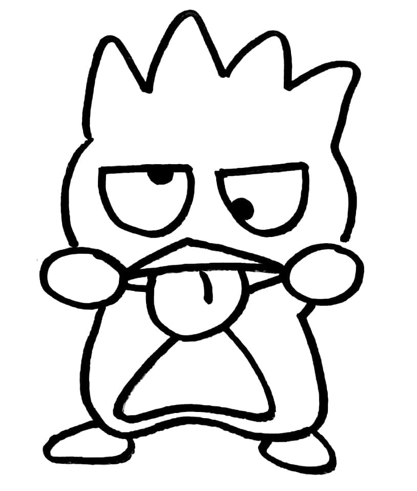 Easy Badtz Maru Coloring Game Easy Badtz Maru