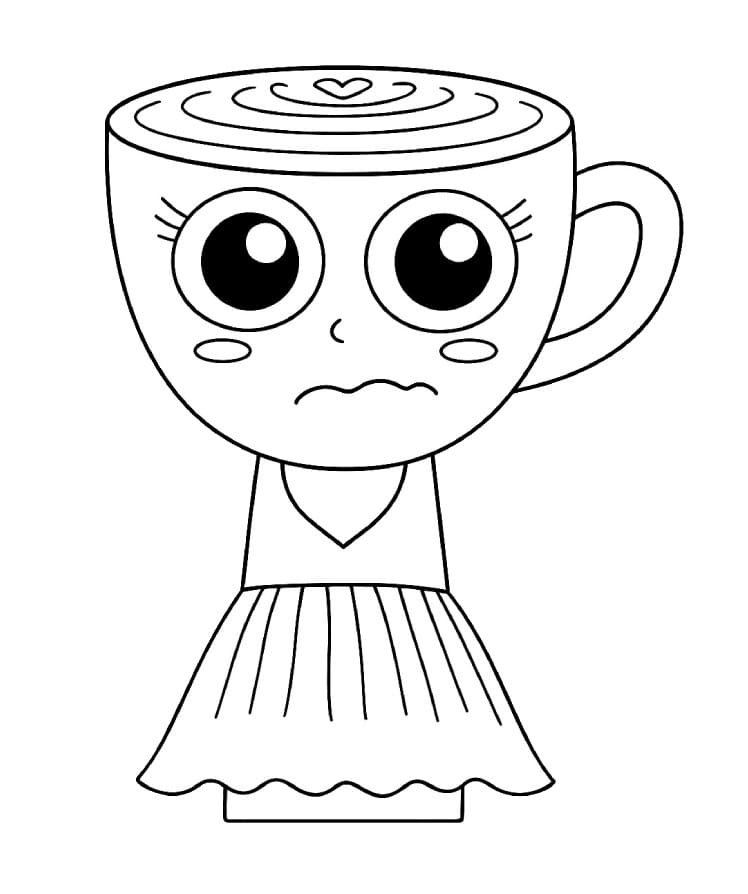 Easy Ballerina Cappuccina Coloring Game Easy Ballerina Cappuccina