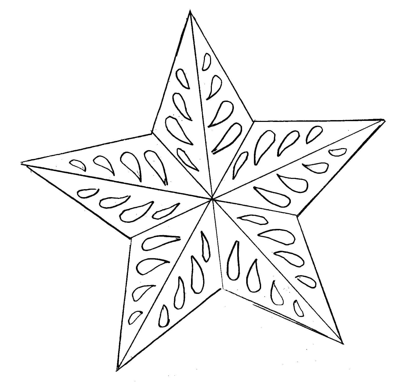 Easy Christmas Star Coloring Game Easy Christmas Star
