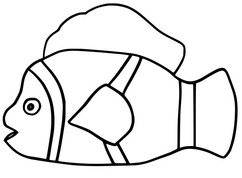 Easy Clownfish Coloring Game Easy Clownfish