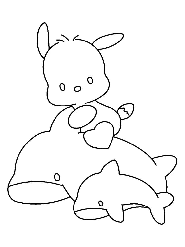Easy Pochacco Coloring Game Easy Pochacco