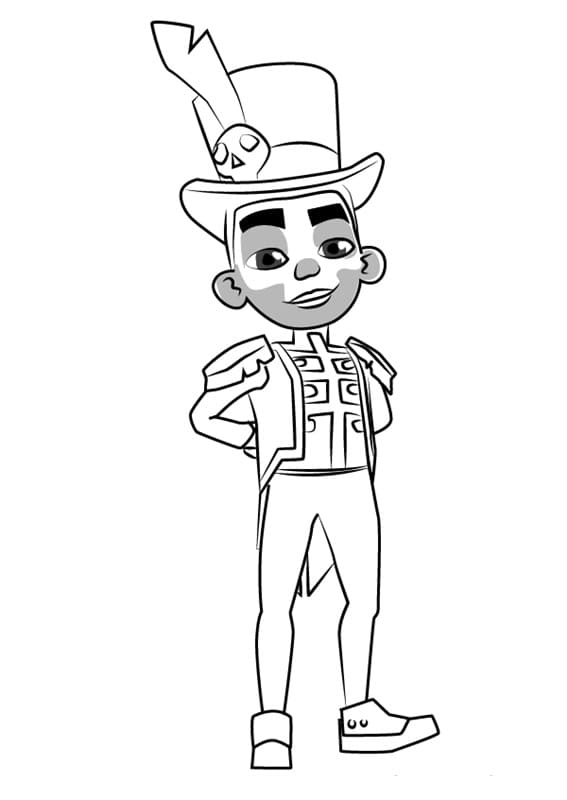 Eddy from Subway Surfers