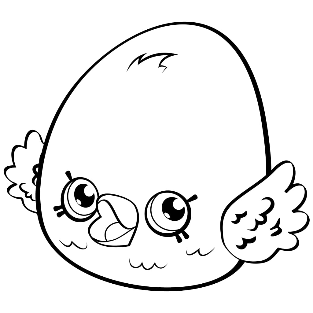 Eggchic Shopkin Coloring Game Eggchic Shopkin
