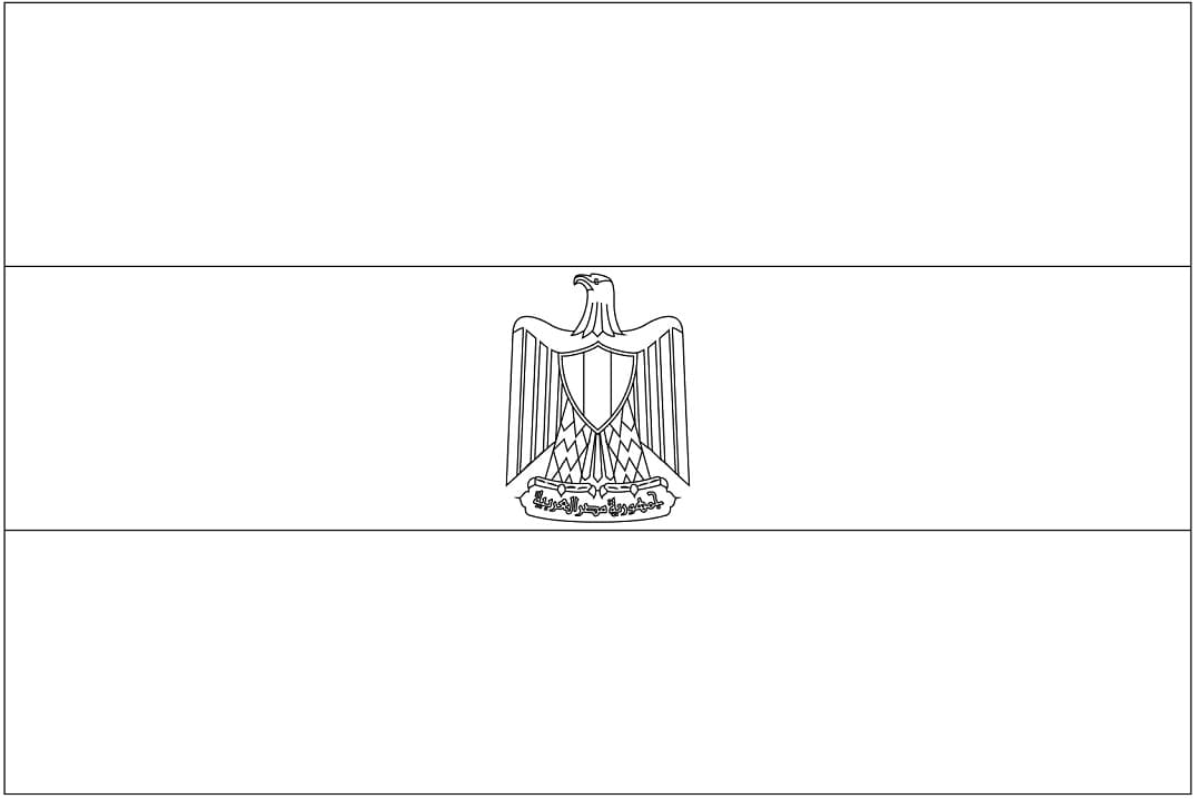 Egypt Flag 2 Coloring Game Egypt Flag 2