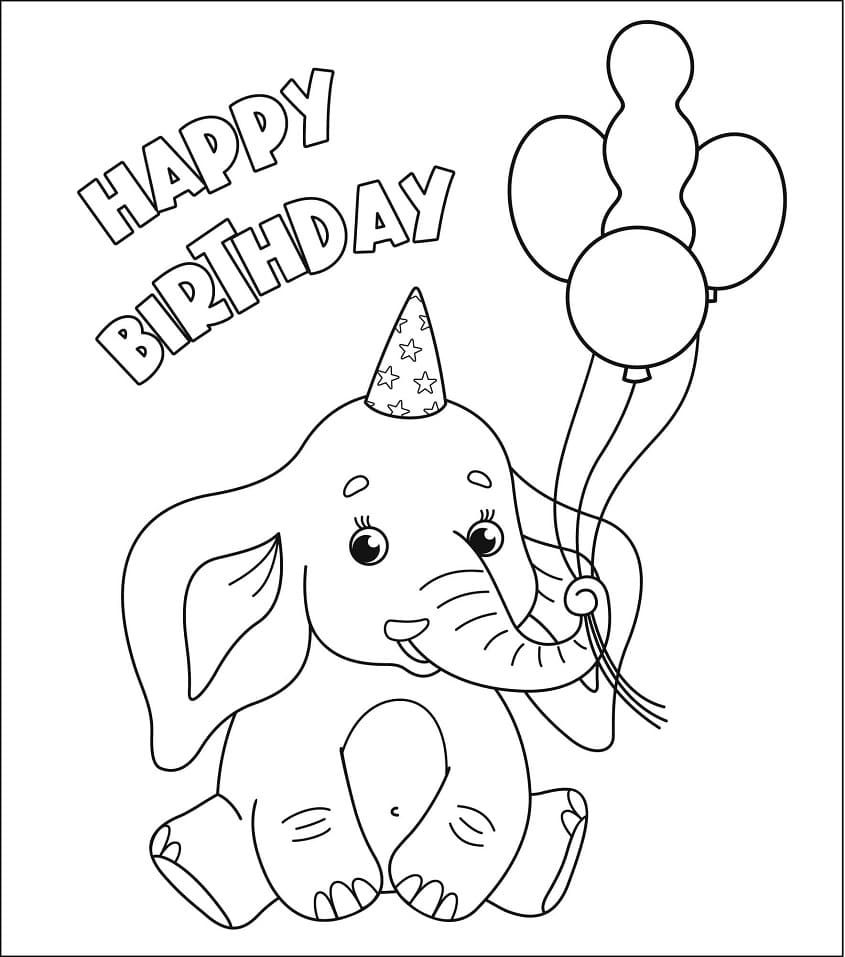 Elephant Birthday