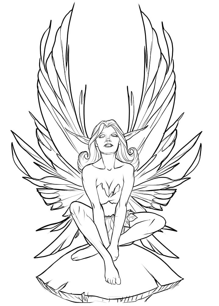 Elf Fairy Coloring Game Elf Fairy