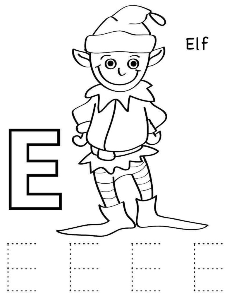 Elf Letter E