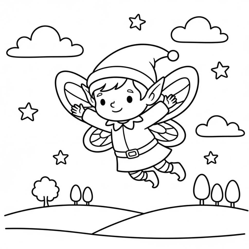 Elf flying