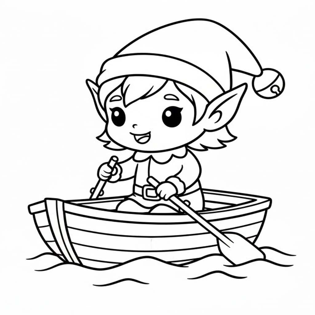 Elf go boat