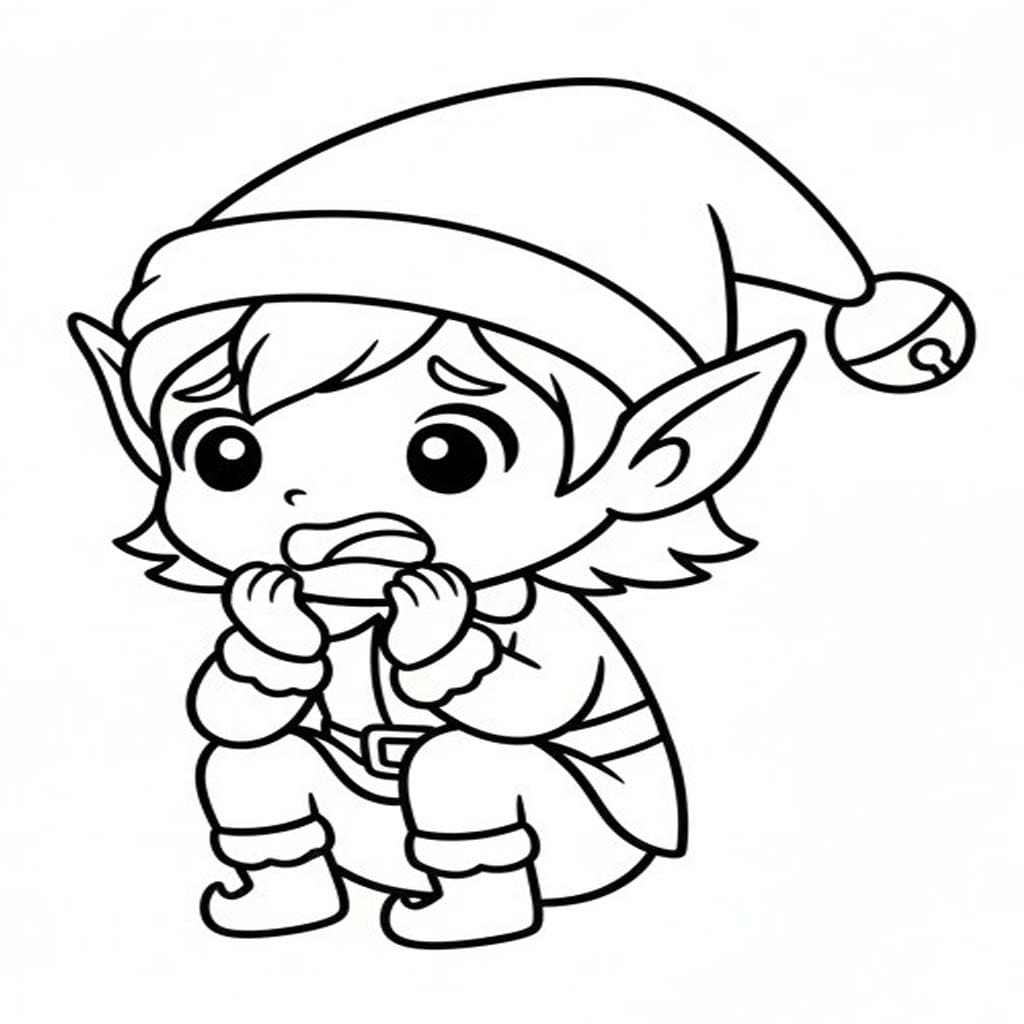Elf scared