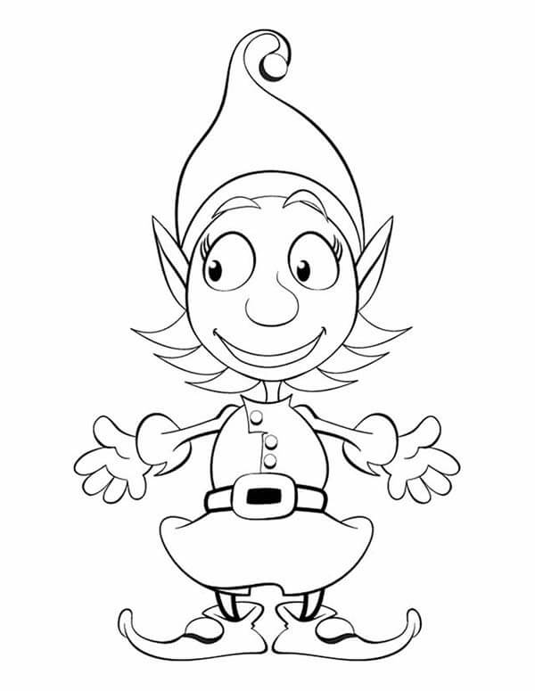 Elf with Happy Smiles