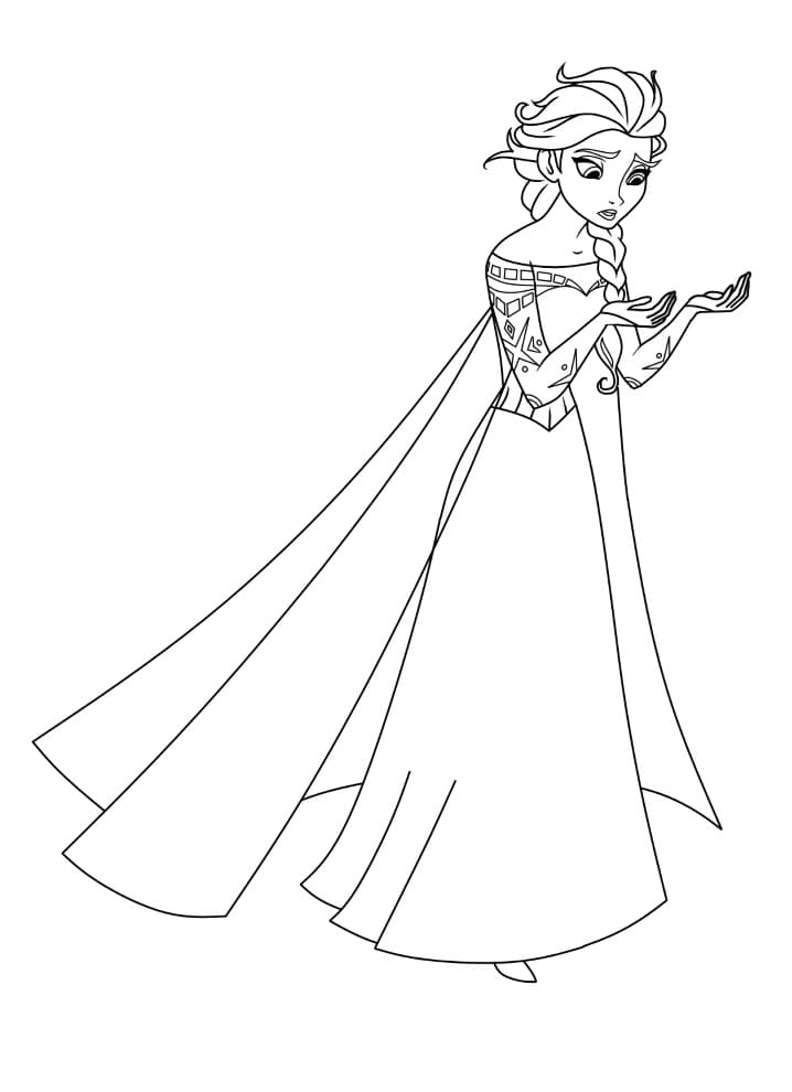 Elsa Coloring Games