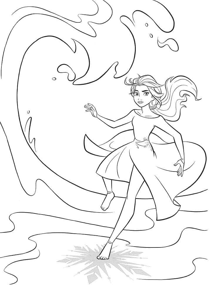 Elsa 2 Coloring Game Elsa 2