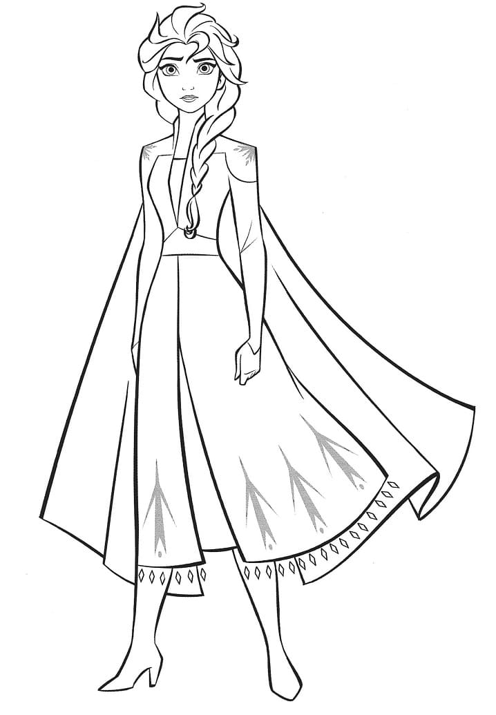 Elsa Looks Cool Coloring Game Elsa Looks Cool