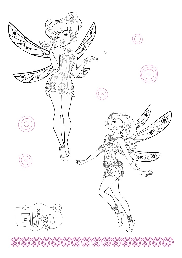 Elves from Mia and Me