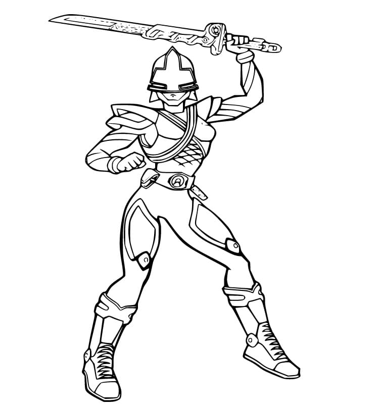 Emily Yellow Samurai Ranger