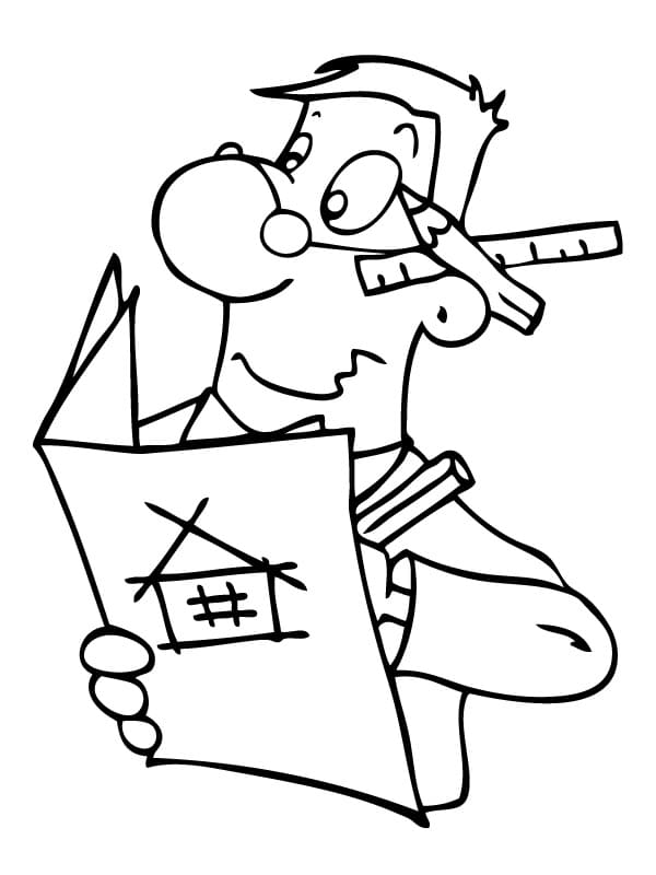 Engineer is Working Coloring Game Engineer is Working