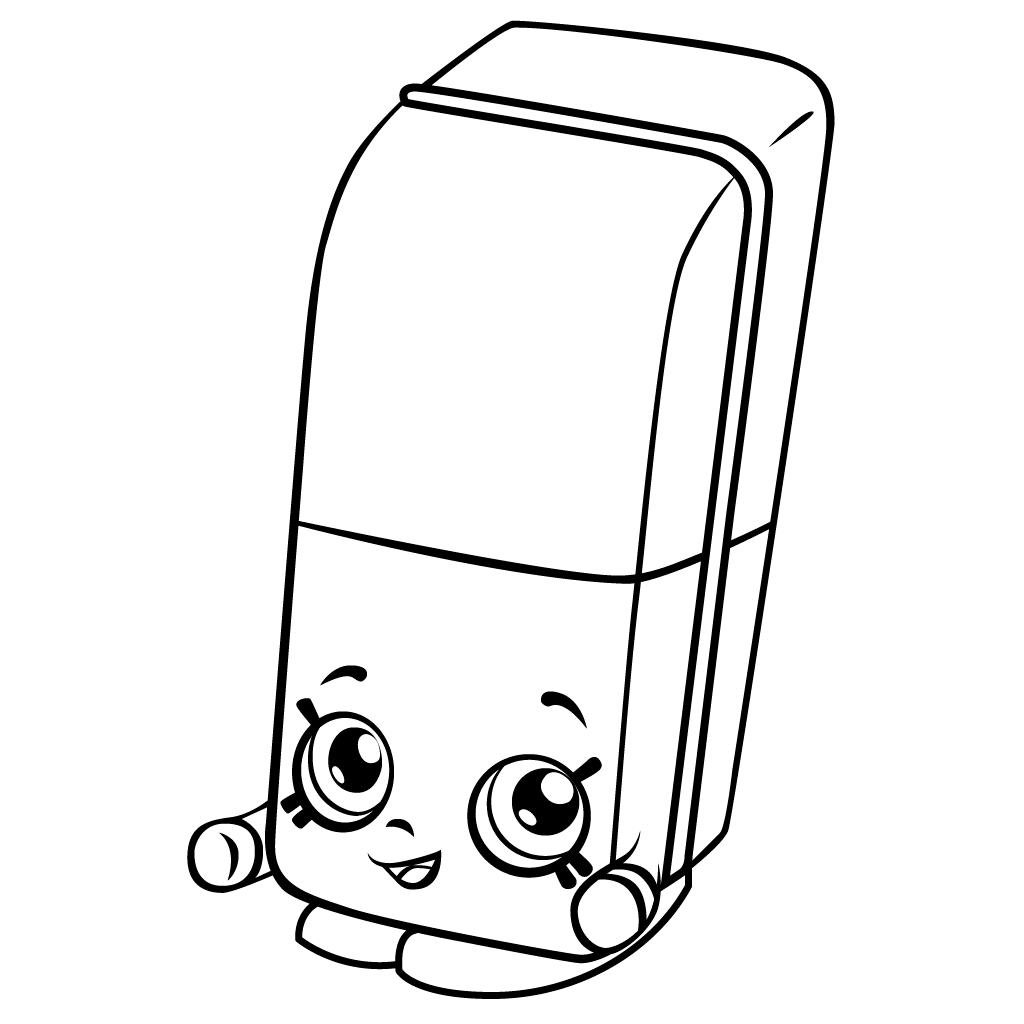 Erica Eraser Shopkins Coloring Game Erica Eraser Shopkins