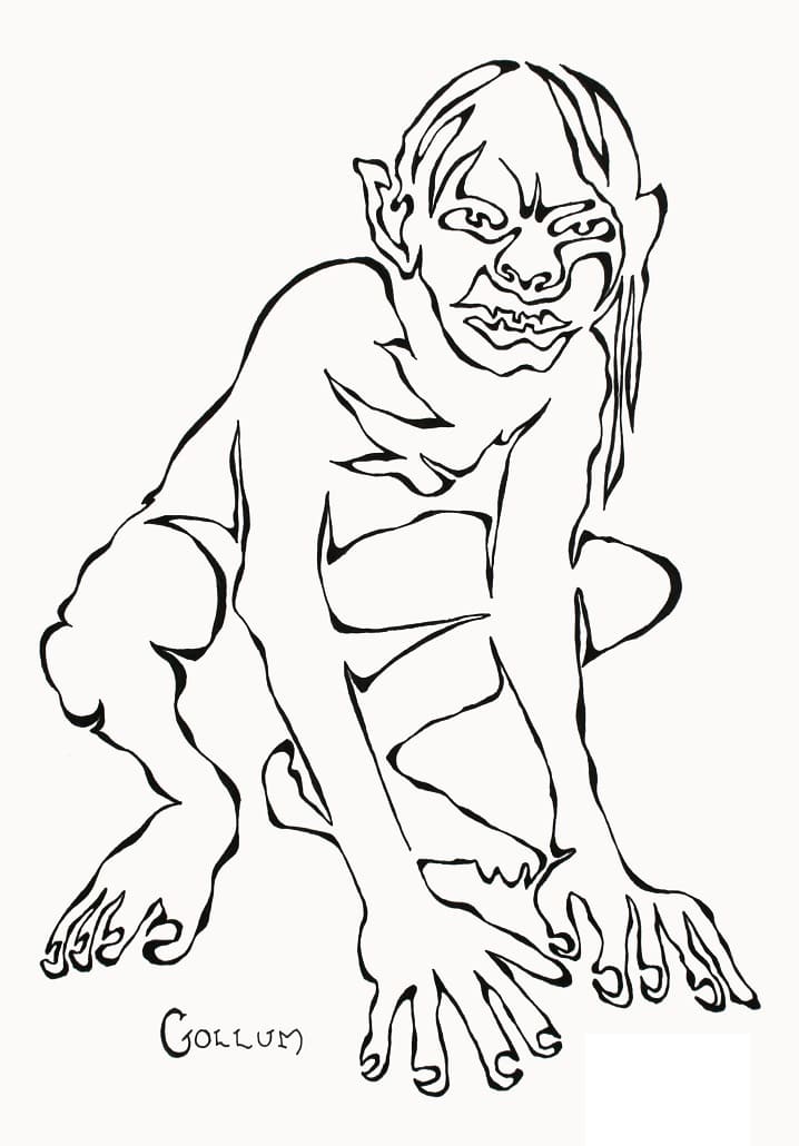 Evil Gollum
