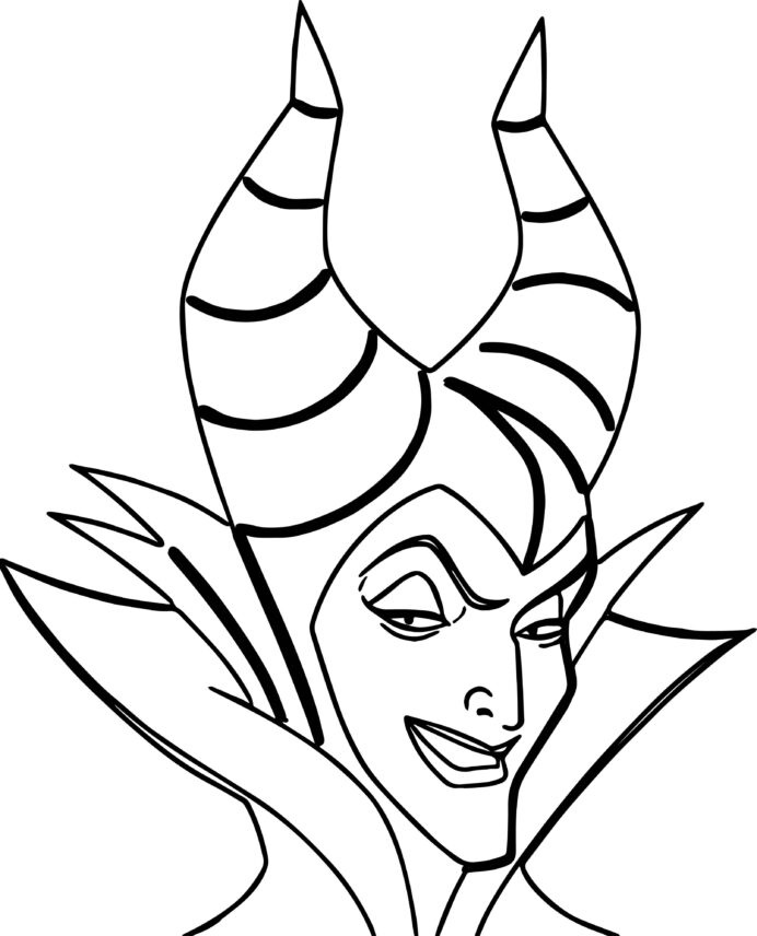 Evil Maleficent Smiling