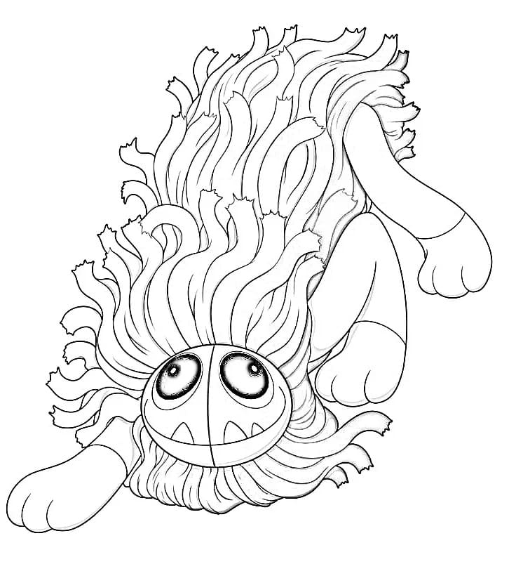 Evil Yarnaby Coloring Game Evil Yarnaby