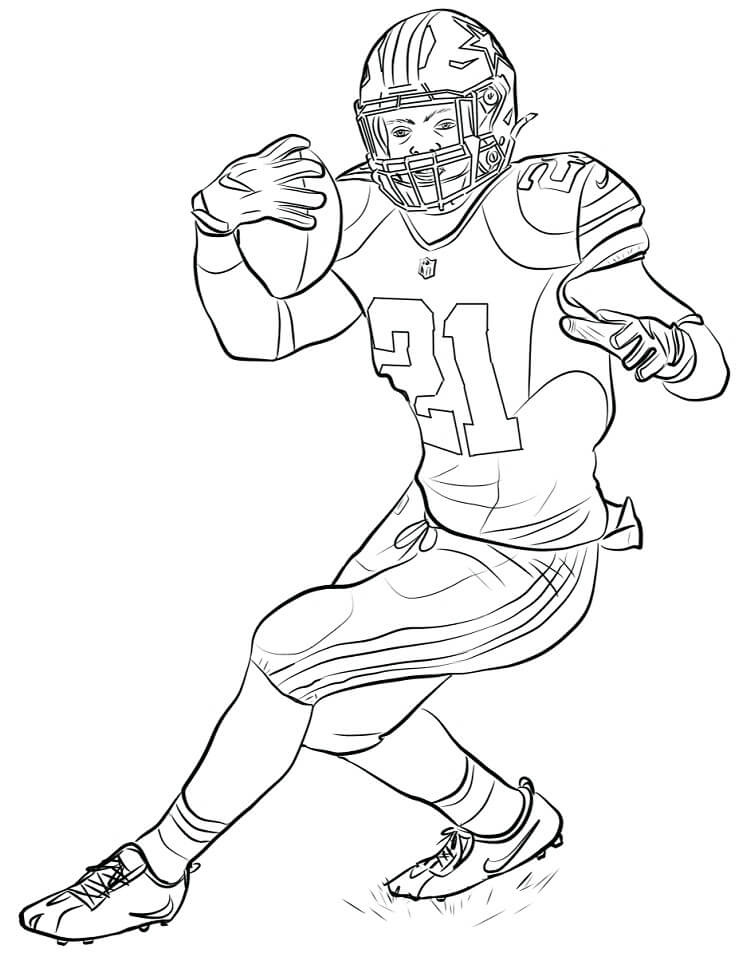 Ezekiel Elliott Football Player