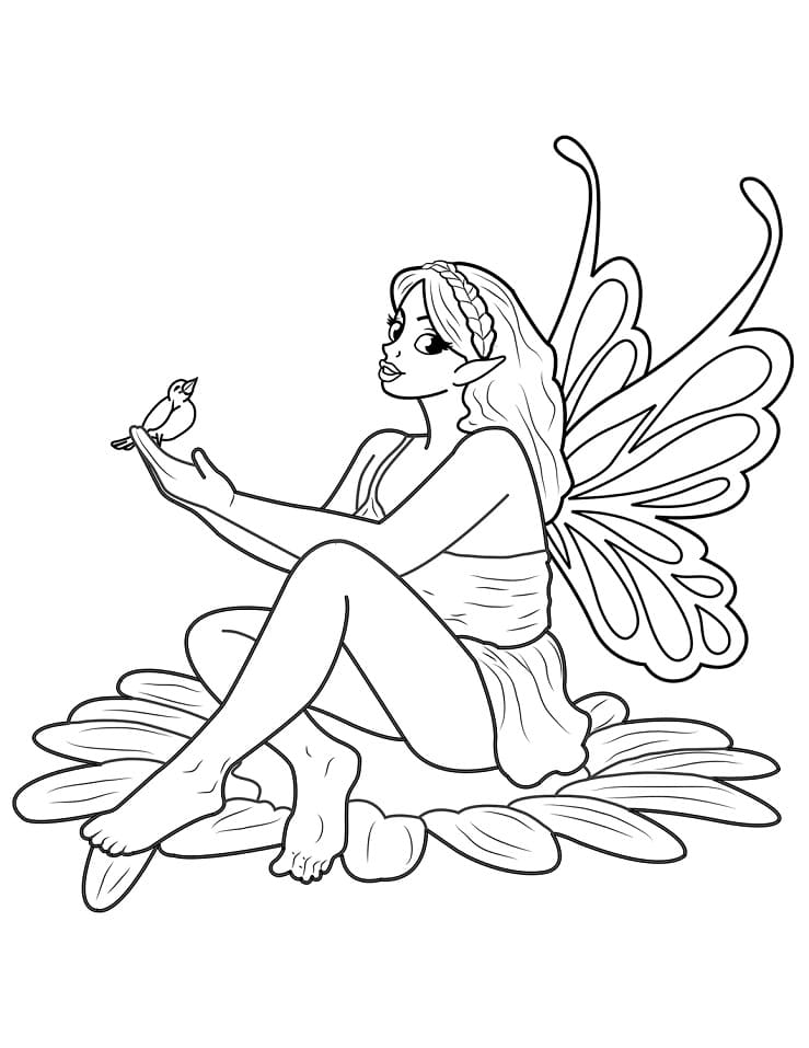 Fairy and a Bird